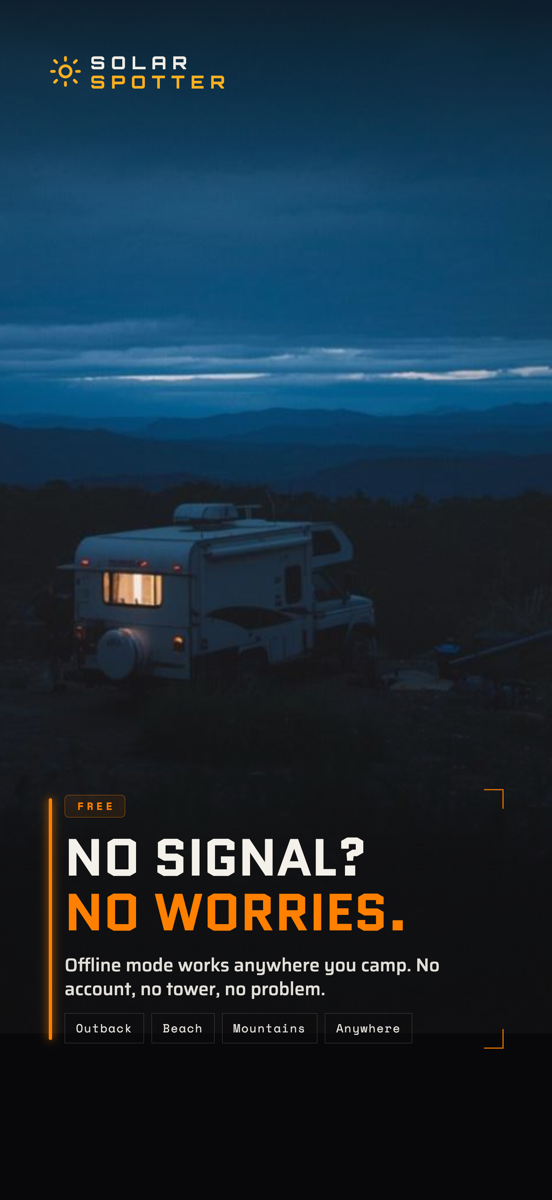 Bush Bash offline mode — core features work with no phone signal